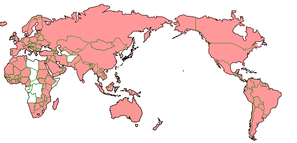 訪問した国々